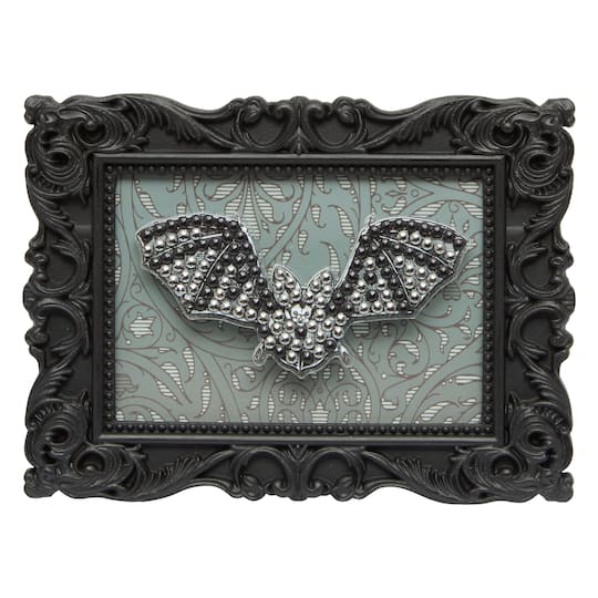 2" x 3" Bat Acrylic Surface Diamond Art Kit with Frame by Make Market®